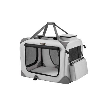 Koera transpordikott 70x52x52cm., hall