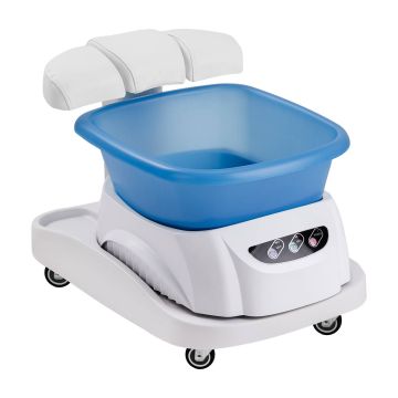 Педикюрный комплект Azzurro, С регулируемой тележкой, Белый
