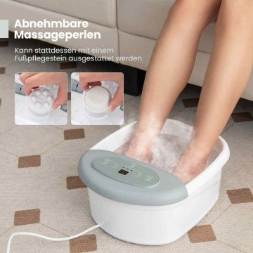 Foot massager, Bubble and vibration functions, 33 × 39 × 18 cm
