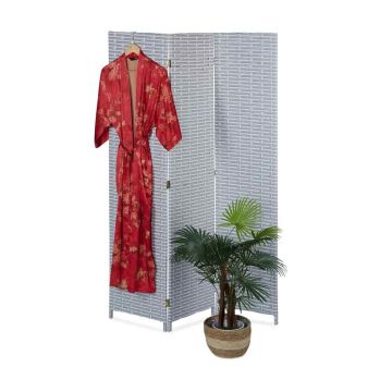 Punutud ruumijagaja Relaxdays, 3 osa, 170 × 120 × 2 cm