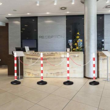 Plastpostid, 4 posti, 3 ketti, 33,02 × 33,02 × 99,06 cm