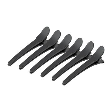 Plastist juukseklambrid, 6 tk