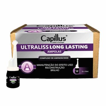 Juukseid taastav seerum Capillus ULTRALISS, 12 ampulli à 10 ml