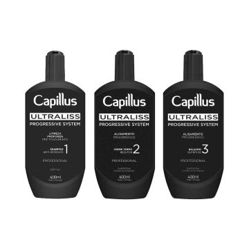 Набор для ухода за волосами Capillus Ultraliss Nanoplasty, 3 × 400 мл