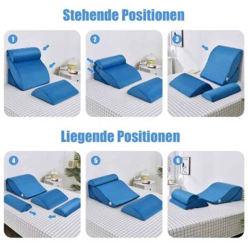 Kiilukujuliste patjade komplekt, 4 tk