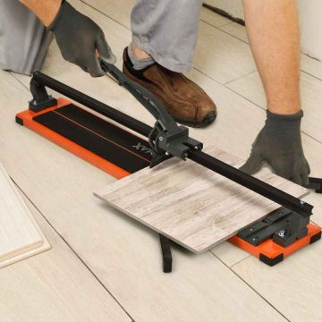 Tile cutter, 0–60°, 110.5 × 25.4 × 17.8 cm