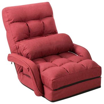 Relaxing armchair, 5 positions and pillow