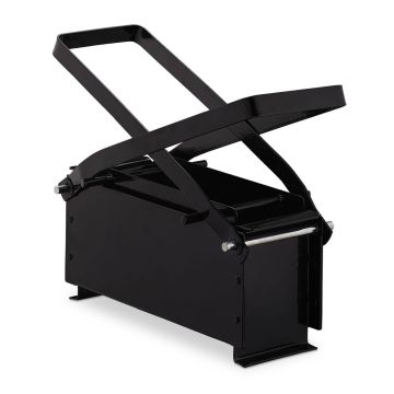 Paberbriketi press Relaxdays 10033819.0, käsitsi kasutatav, 28 × 25,5 × 14,5 cm