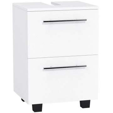 Valamukapp Homcom 41.5x35.5x59cm, valge