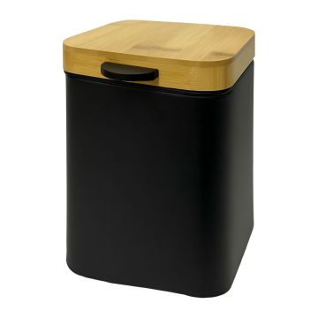 Seinale kinnitatav prügikast Relaxdays, 3 l, 16,5 × 25 × 16,5 cm