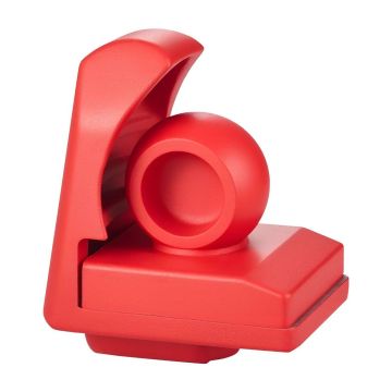 Haagisekinnituse lukk VEVOR HS-OHS05-L, 3 võtit, Punane, 93 × 110 × 65 mm