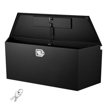 Haagise tiislika tööriistakast VEVOR TX105, lukuga, 124,5 × 47 × 35,3 cm