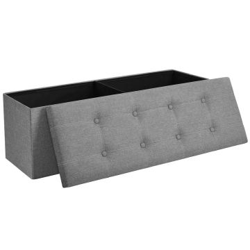 Prieškambario suolas SONGMICS, sulankstomas, su daiktadėže, 110 × 38 × 38 cm
