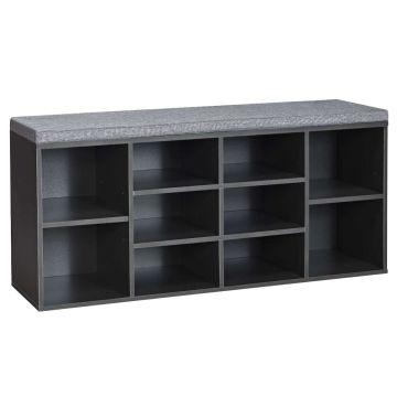 Hallway bench, 6 slots, 104.14 × 48.26 × 30.48 cm