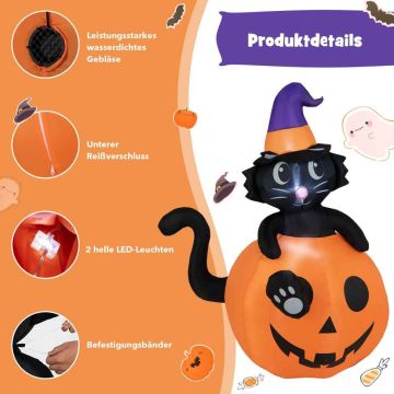Inflatable Halloween decoration, 120 × 105 × 150 cm
