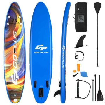 Надувная SUP-доска, 3 плавника