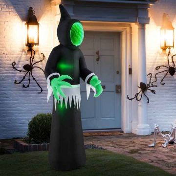 Inflatable ghost decoration, 47 LEDs, 80 × 80 × 245 cm