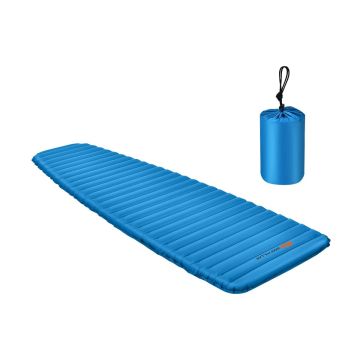 Inflatable camping mat, 7 cm thick, 195 × 65 × 7 cm
