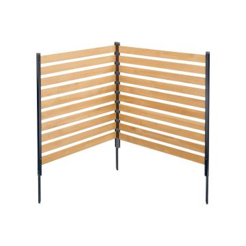 Privaatsuspiire VEVOR DUSGD2417, 2 paneeli, 110 × 98,2 × 108,5 cm