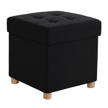Tumba Relaxdays 10051832_46, hoiukastiga, 38 × 38 × 38 cm