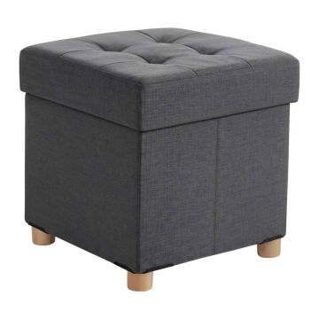 Tumba Relaxdays 10051832_709, hoiukastiga, 38 × 38 × 38 cm