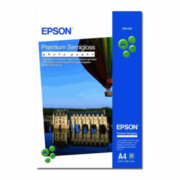 Poolläikiv fotopaber Epson Premium Semigloss Photo Paper, 20 lehte