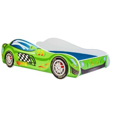 Детская кроватка Car II с матрасом 165 см x 84 см x 49 см, Car Speed.