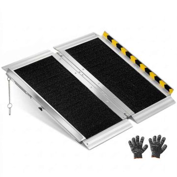 Пандус VEVOR HXZDPD24, складной, 61 × 74,5 × 6 см