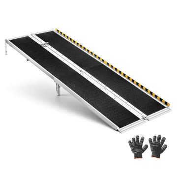 Пандус VEVOR HXZDPD96, складной, 244 × 74,5 × 10,5 см