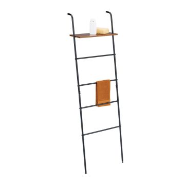 Käterätiredel Relaxdays 10050974.0, 4 pulka, riiul, 45,5 × 150 × 20 cm
