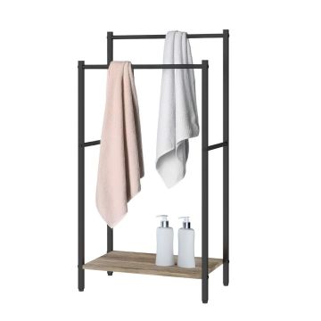 Käterätikuivatusrest Relaxdays, 2 latti ja riiul, 42 × 81,5 × 24 cm
