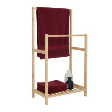 Käterätikandur Relaxdays, 2 latti ja riiul, 42 × 77,5 × 24 cm