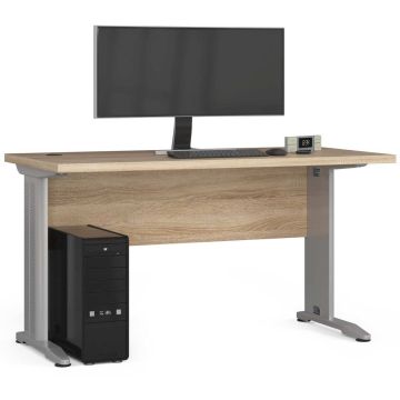 Kirjutuslaud BM-135, pruun, 135 × 76 × 60 cm
