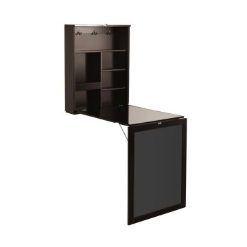 Desk, Folding, Brown, 86.4 × 61 × 146.1 cm