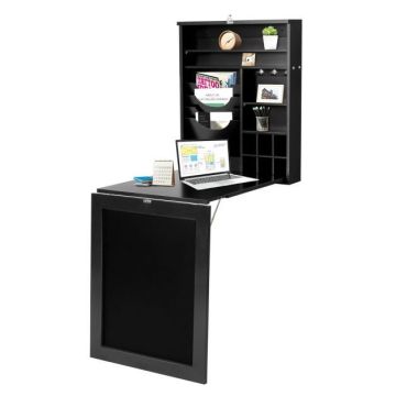 Desk, Folding, with board and shelves, 78.74 × 152.4 × 59.94 cm