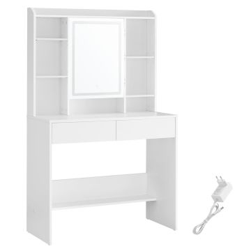 Туалетный столик 40x90x144,7см., белый