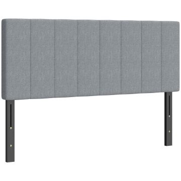 Reguliuojamo aukščio lovos galvūgalis, 160x10x106/116/126 cm, pilkas