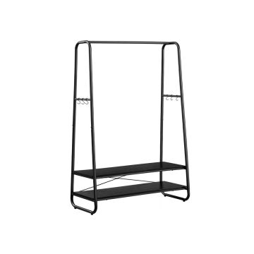 Вешалка для одежды 100x45x160см., черная