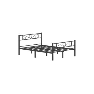 Каркас кровати 208x141,8x86,4см., черный