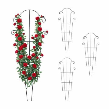 Roosivõre Relaxdays 10053158_305, 4 tk, 100 × 40 × 0,5 cm