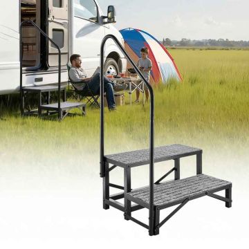 RV-astmed VEVOR HXTJSFT-2, 2 astet käsipuuga, 715 × 530 × 1120 mm