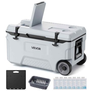 Холодильный контейнер VEVOR HS913, 49 л, 77 × 45 × 43 см