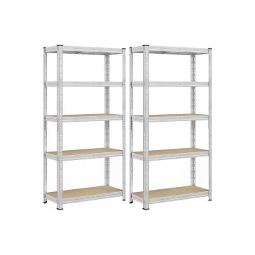 Hoiuriiul SONGMICS, reguleeritavad riiulid, 90 × 180 × 40 cm