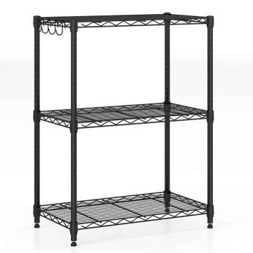 Storage shelving system, 3 shelves, 59 × 79 × 34 cm