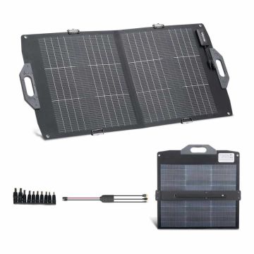 Päikesemoodul VEVOR S100, 100 W kahepoolne, 1226 × 608 × 35 mm