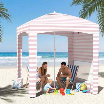 Sun canopy, height-adjustable, 185 × 185 × 245 cm
