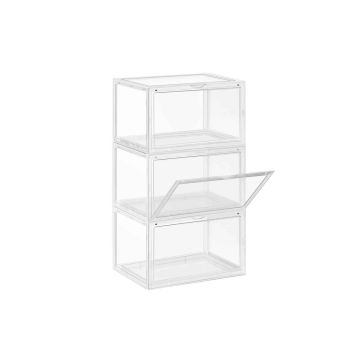 Kingakarbi komplekt, 3 läbipaistvat karpi LSP03CW
