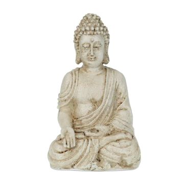 Istuva Buddha skulptuur Relaxdays 10039505.0, 17,5 × 10,5 × 7,5 cm