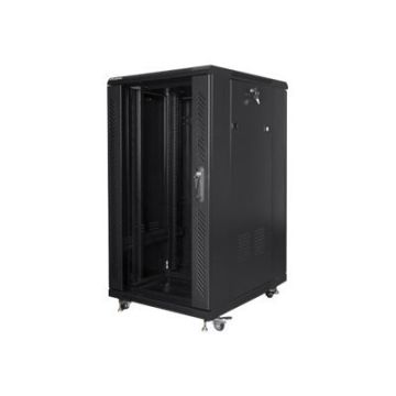 Serverikapp Lanberg FF01-6822-12B, 22U, Must