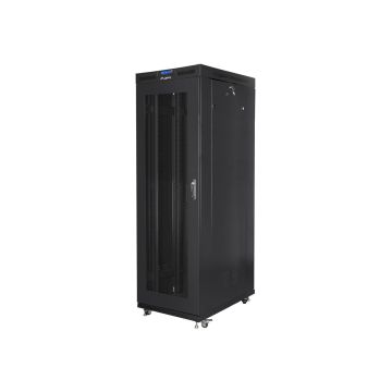 Serverikapp Lanberg FF01-8042-23BL, 42U, 19-tolline, võrguukse ja LCD-ga